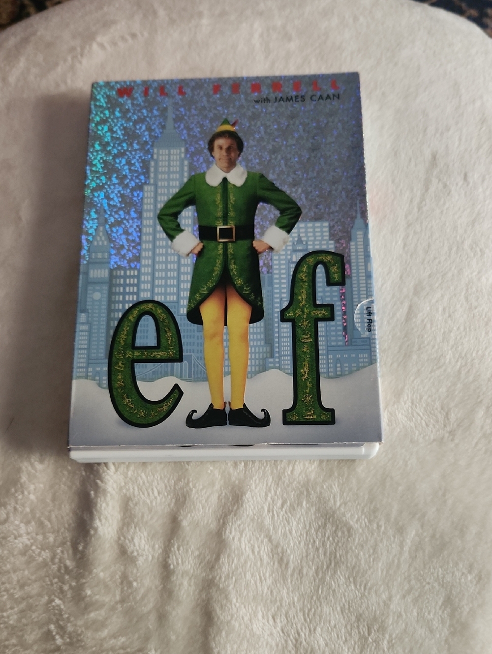 ELF DVD Disc with Green and Yellow Artwork